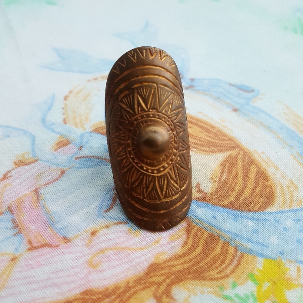 Boho Large Statement Ring - image 3